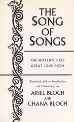 The Song of Songs: The World's First Great Love Poem (Modern Library Classics)