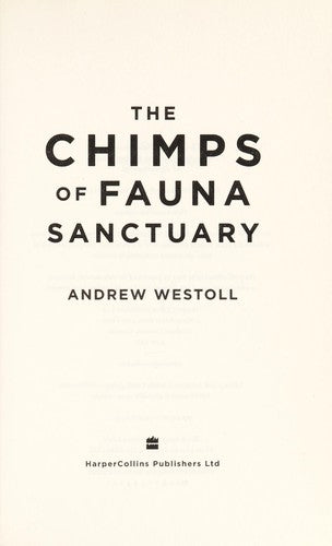 Chimps Of Fauna Sanctuary cover