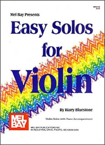 Easy Solos for Violin cover