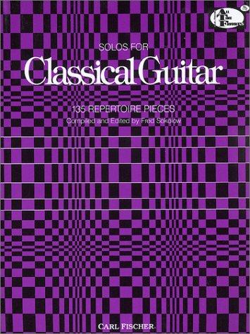 Solos for Classical Guitar: 135 Repertoire Pieces (All-Time Favorites Series #ATF112) cover