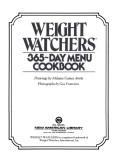 Weight Watchers 365-Day Menu Cookbook (Based On The Weight Watchers Full-Choice Food Plan) cover