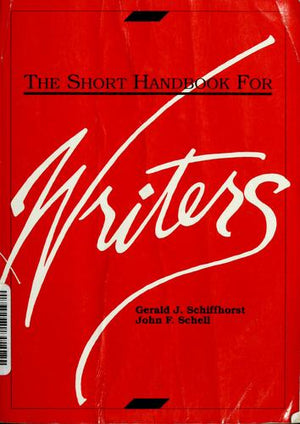 The Short Handbook for Writers