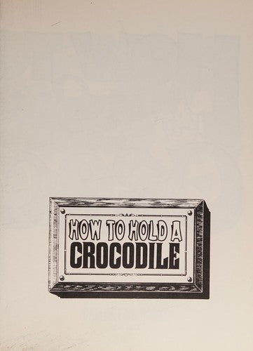 How to Hold a Crocodile cover