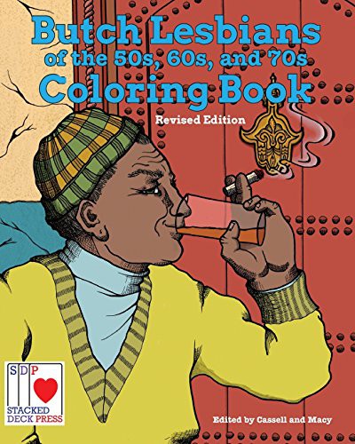 The Butch Lesbians of the '50s, '60s, and '70s Coloring Book cover