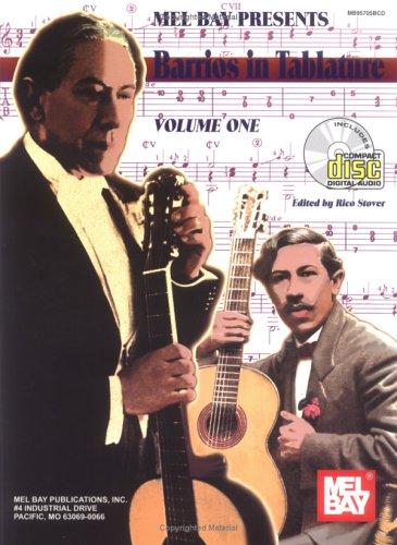 Mel Bay Barrios in Tablature, Vol. 1 cover