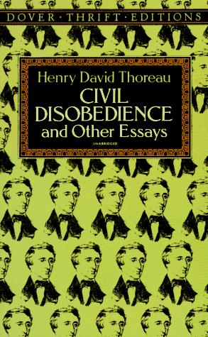 Civil Disobedience and Other Essays (Dover Thrift Editions: Philosophy) cover