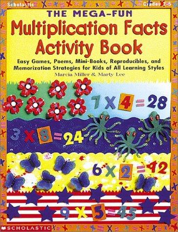The Mega-Fun Multiplication Facts Activity Book (Grades 2-5) cover