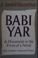 Babi Yar: A Document in the Form of a Novel