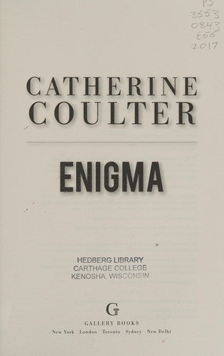 Enigma (21) (An FBI Thriller) cover