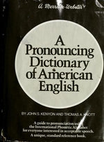 A Pronouncing Dictionary of American English