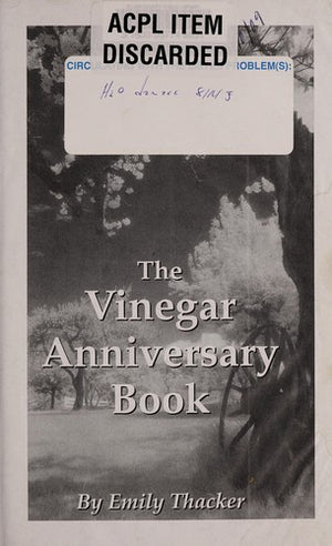 The Vinegar Anniversary Book