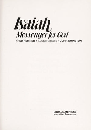Isaiah: Messenger for God (Biblearn Series)