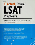 10 Actual, Official Lsat Preptests (Lsat Series)