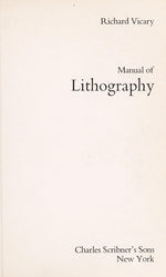 Manual of lithography